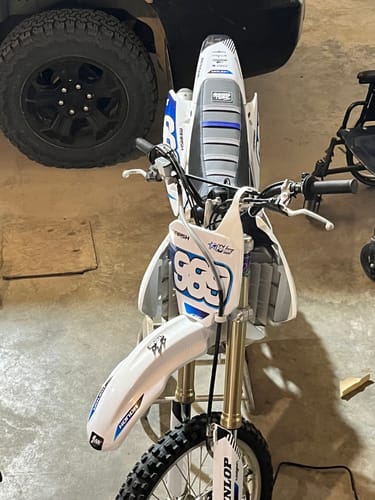Customer photo review of Custom Seat Cover: 07-'24 CRF150R/RB