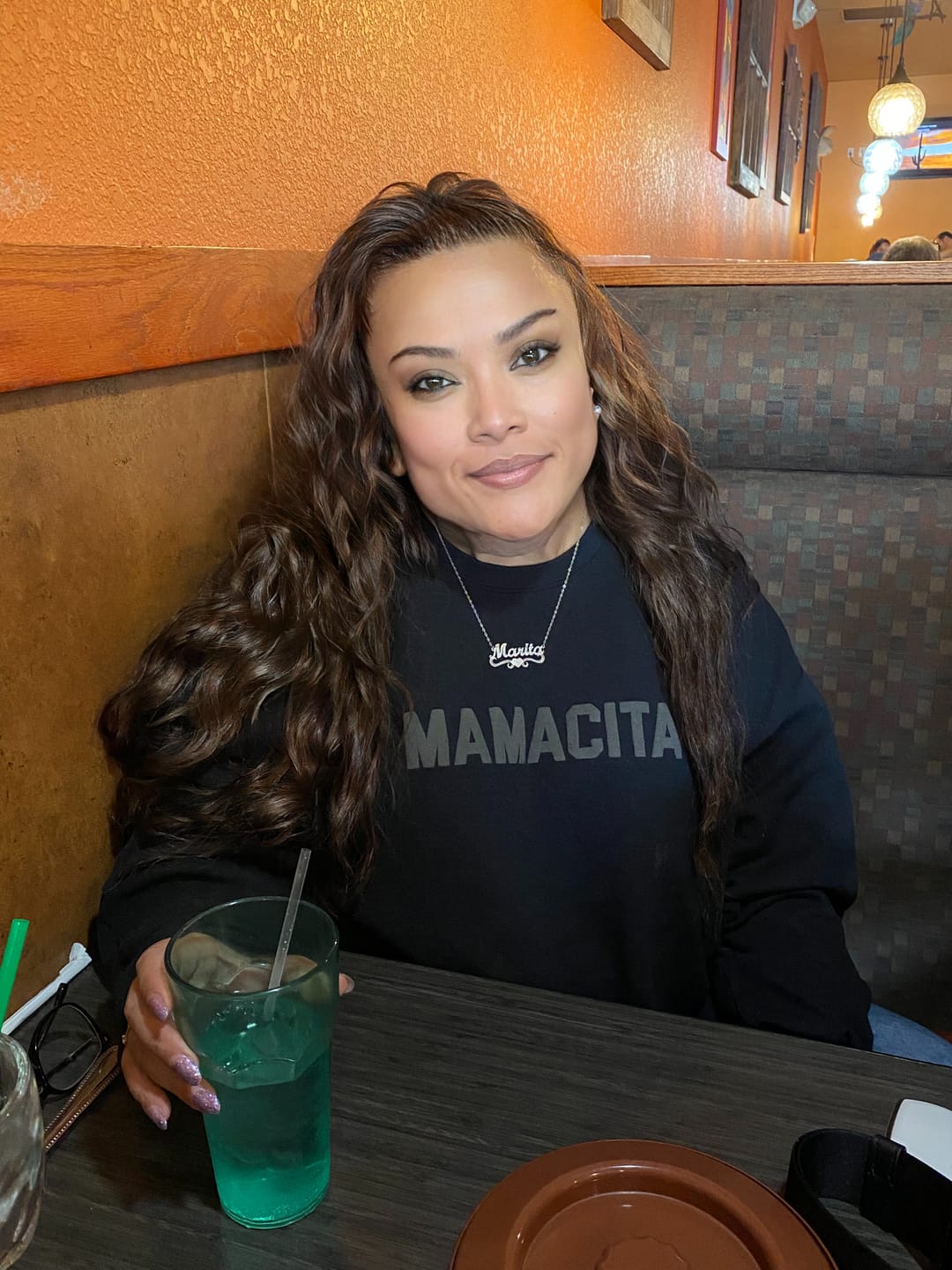 Customer photo review of MAMACITA • Tonal Pullover
