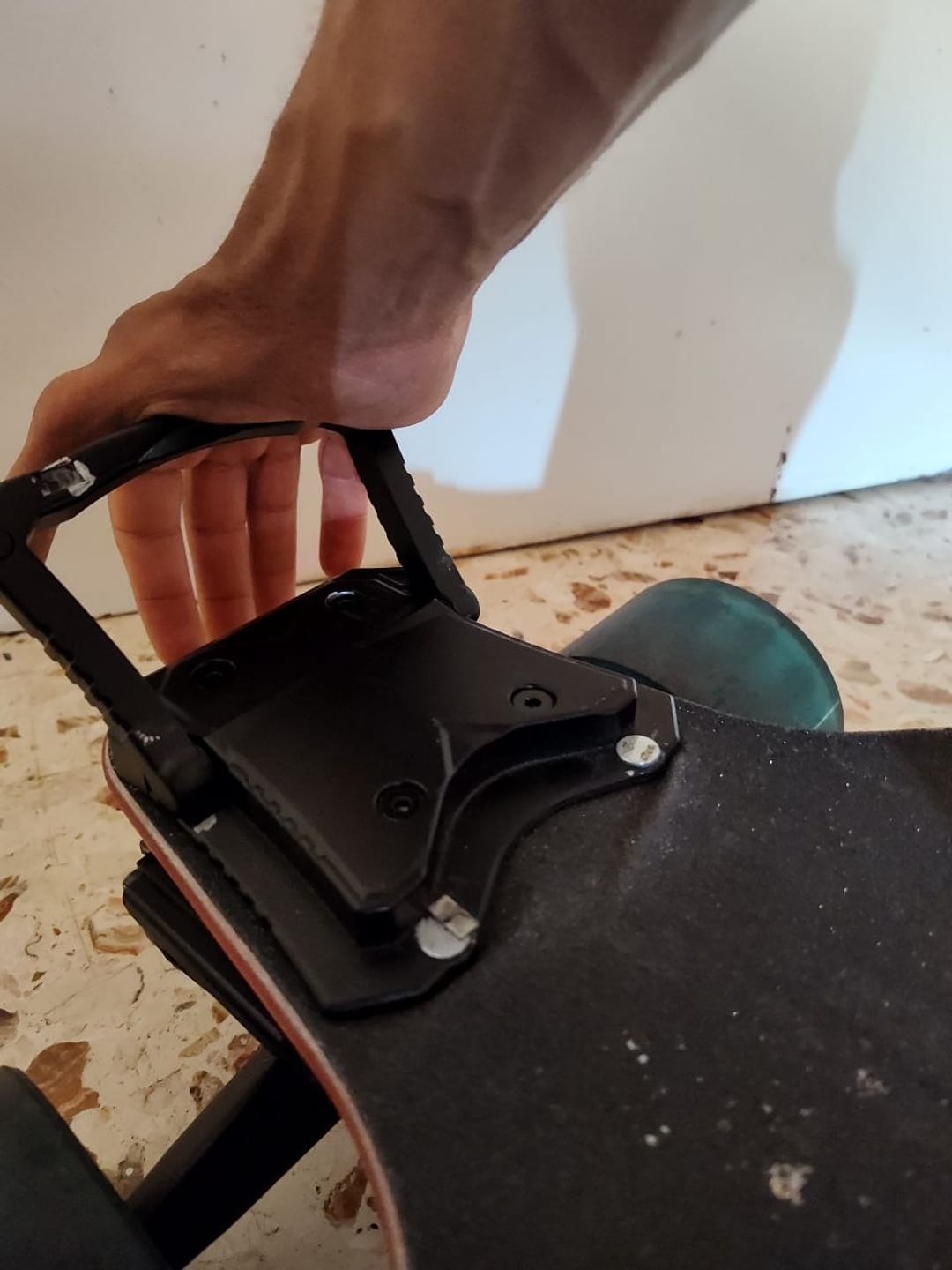 Customer photo review of Handle for Backfire Electric Skateboards & Longboards