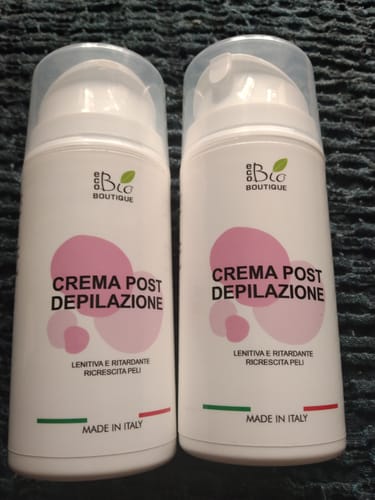 Customer photo review of Crema Post Depilazione