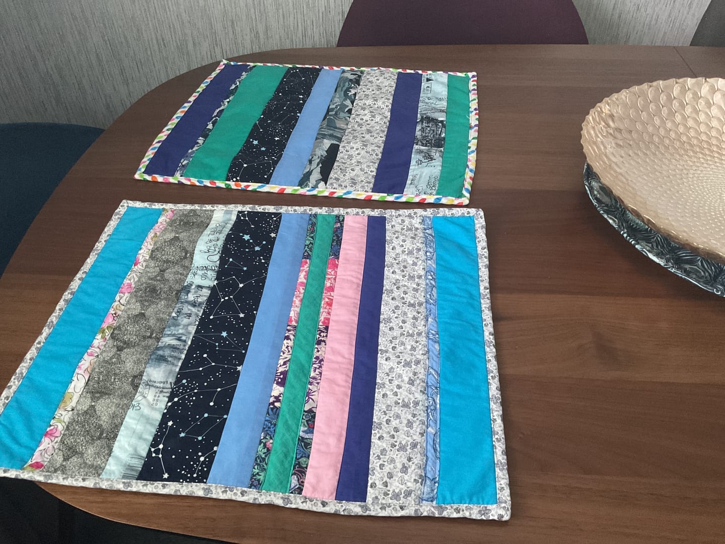Customer photo review of Plain 14 Piece Cotton Fat Quarter Bundle - Big Pack