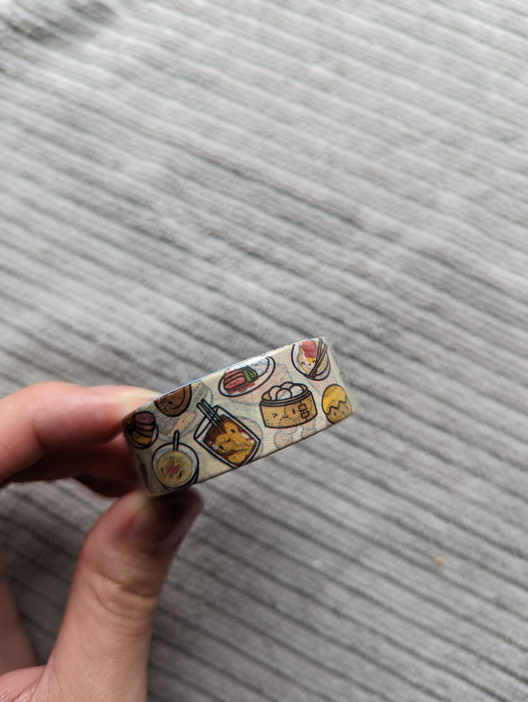 Customer photo review of Hong Kong Foodie Washi Tape