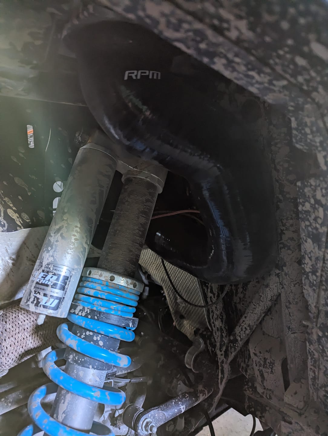 Customer photo review of RZR XPT, Turbo S, & XP1000 "BIG FATTY" HD Silicone Intake Tube