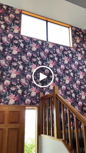 Customer video review of Melody Floral Wallpaper - 4 Colours
