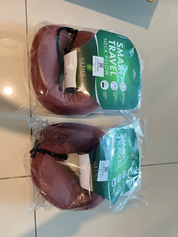 Customer photo review of Smart Neck Latex Pillow - Small