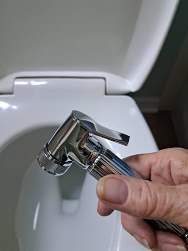 Customer photo review of Handheld Bidet Sprayer