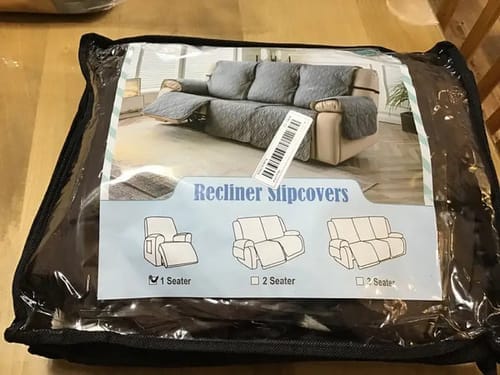 Customer photo review of 100% Waterproof Recliner Slipcover Flower For 1/2/3 Seats
