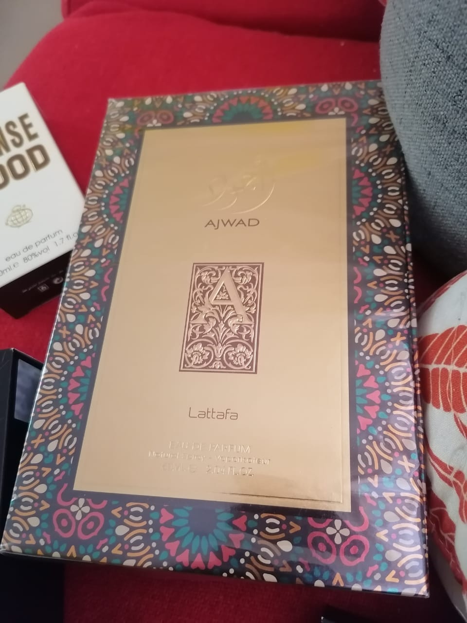 Customer photo review of Ajwad Lattafa Perfumes 60ml