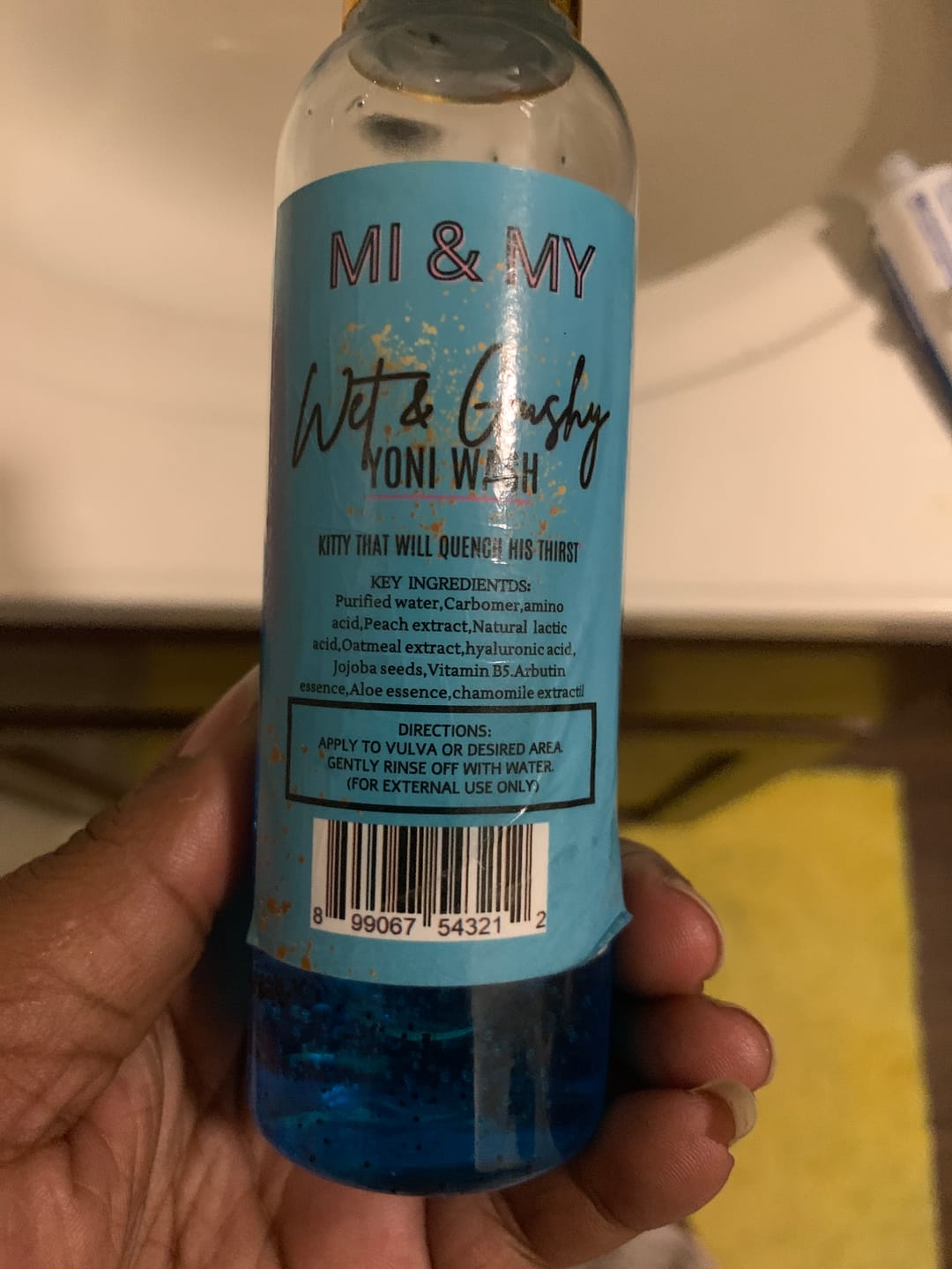 Customer photo review of Wet And Gushy