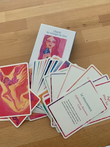 Customer photo review of Mon premier Oracle des messages de l'âme