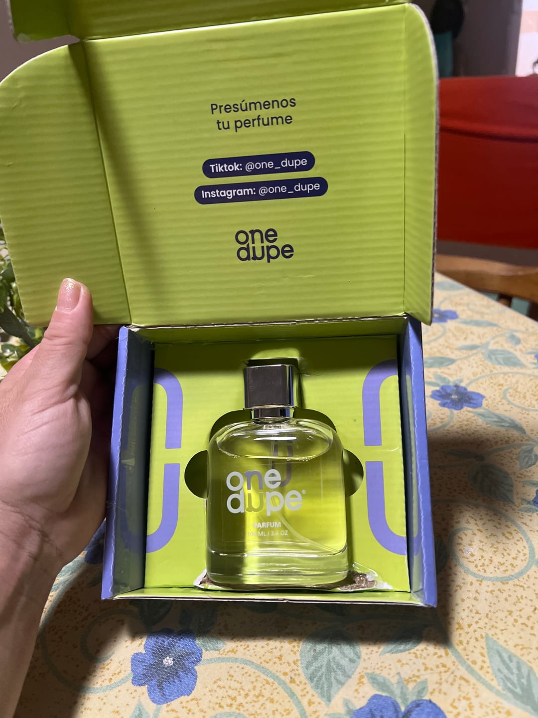 Customer photo review of Perfume inspirado en Tobacco Vanille de Tom Ford