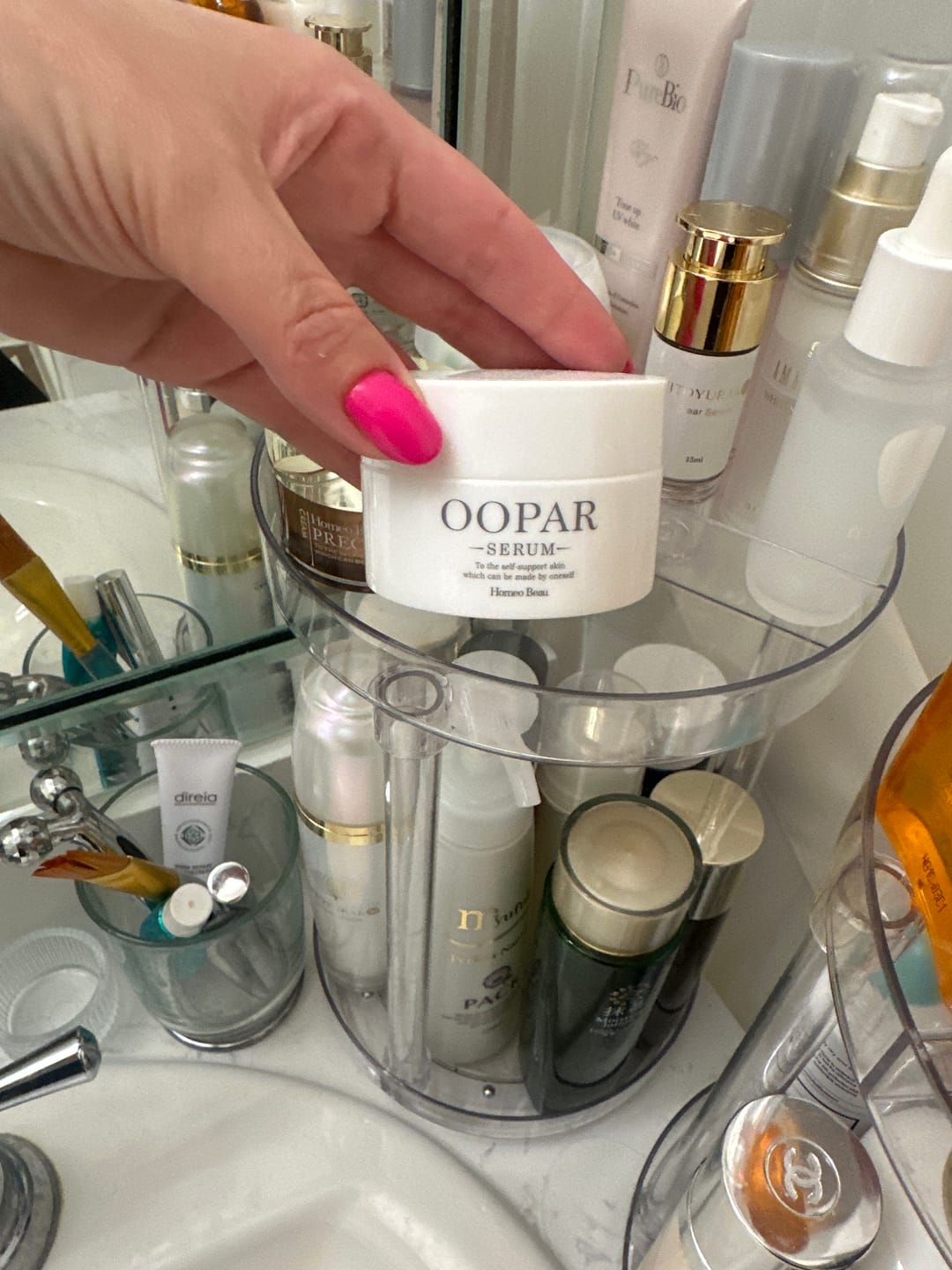 Customer photo review of Homeo Beau OOPAR Serum