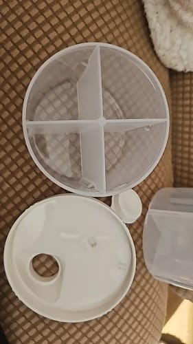 Customer photo review of LuxeLittleOne™ Formula Dispenser