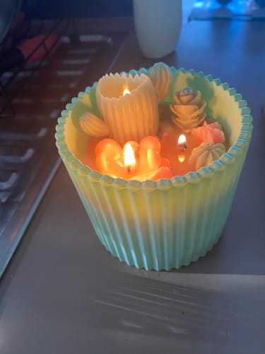 Customer photo review of Cactus Blossom (Candle)