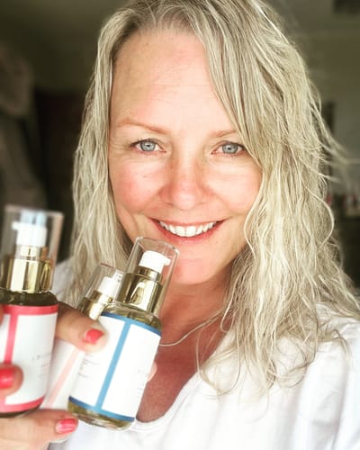 Customer photo review of LOVESKIN Dry/ Mature Skincare Ritual