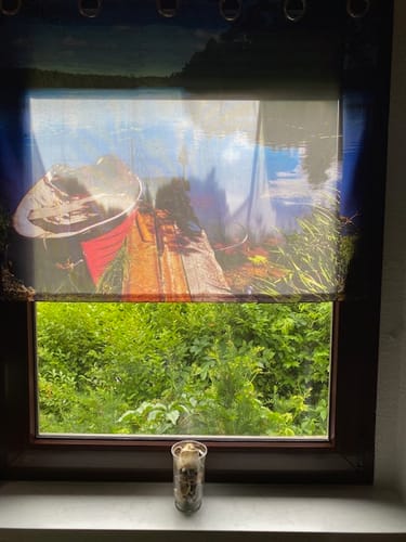 Customer photo review of Fotovorhang