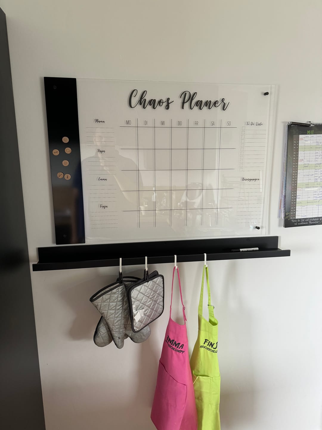 Customer photo review of Familienplaner für 4 Personen mit Magnetboard
