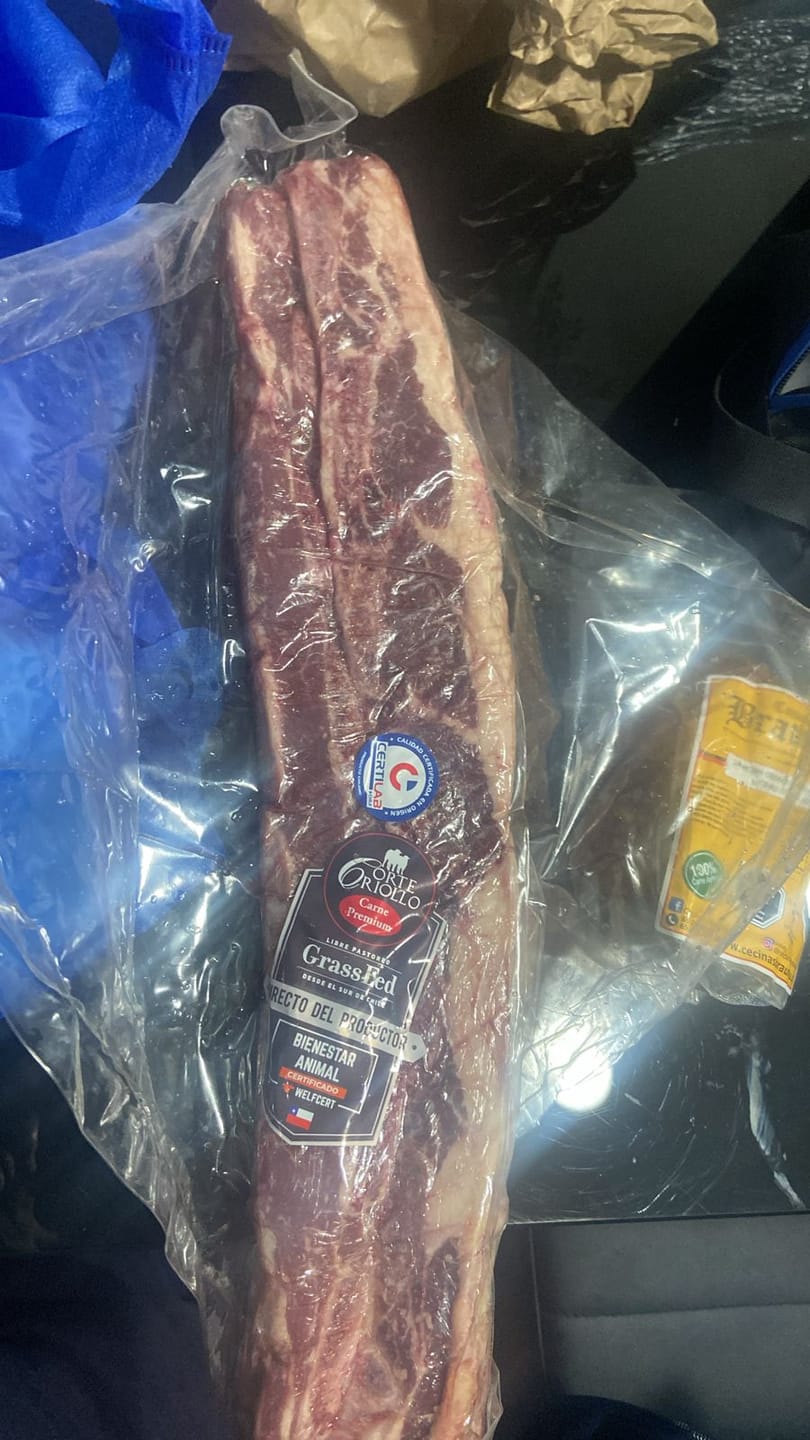 Customer photo review of Asado de Tira Trozado Premium | Paquete 1.2 kg | Corte Criollo