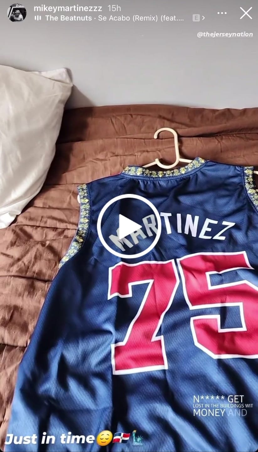 Customer video review of Dominican Republic Custom Basketball Jersey
