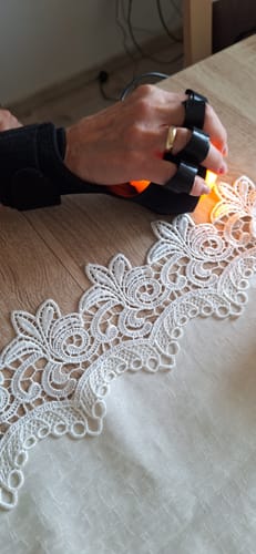 Customer photo review of VibroGrip - Ujjrehabilitációs Fizioterápiás Vibráló Labda