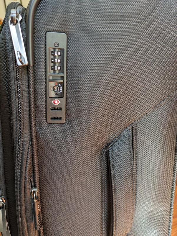 Customer photo review of Avalon Softside Carry-On Expandable Spinner