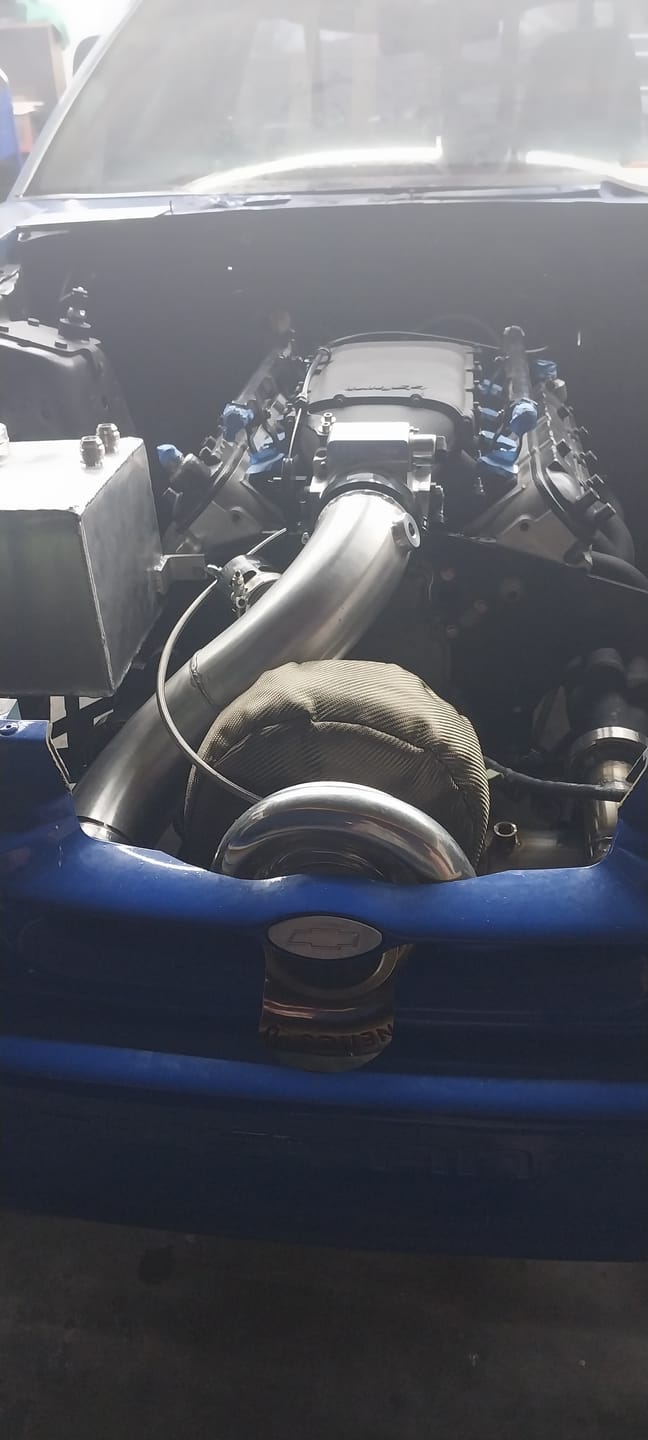 Customer photo review of Motion Billet T4 T6 Turbo Drain Oil Flange 10AN 21-10008