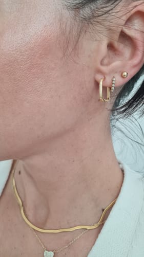Customer photo review of Hoops square punto luce