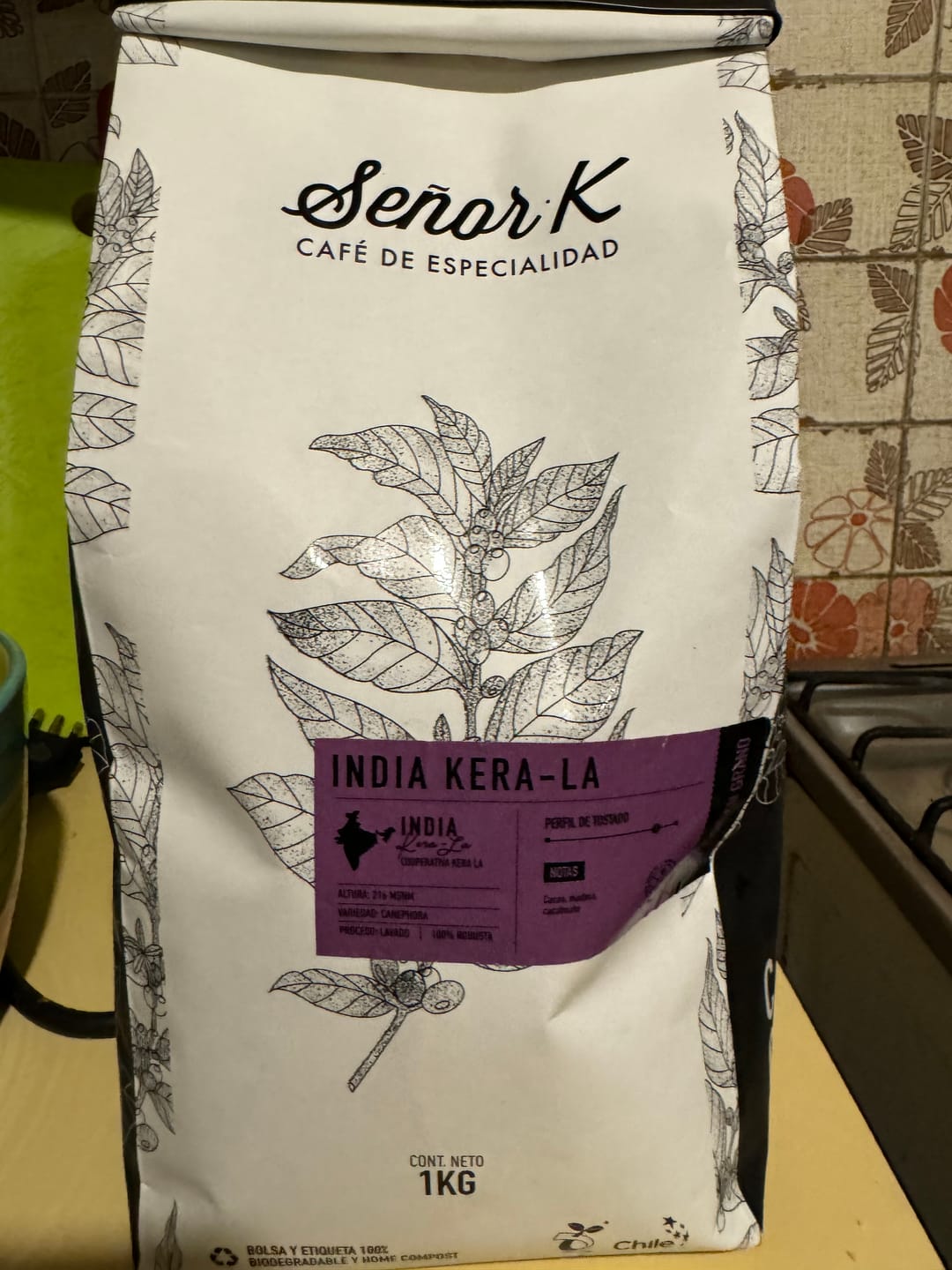 Customer photo review of Café de especialidad de la India | Kera La Bolsa 1 KG