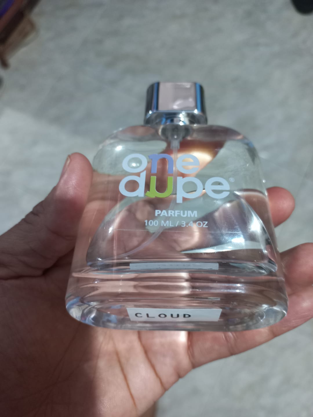 Customer photo review of Perfume inspirado en Cloud de Ariana Grande
