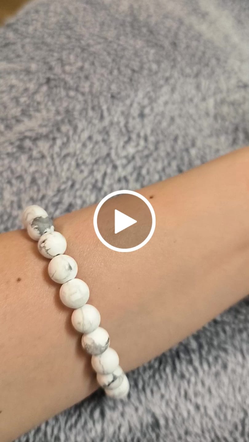 Customer video review of Bracelet Howlite