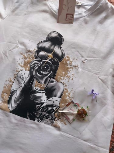 Customer photo review of T-shirt Girls like photo