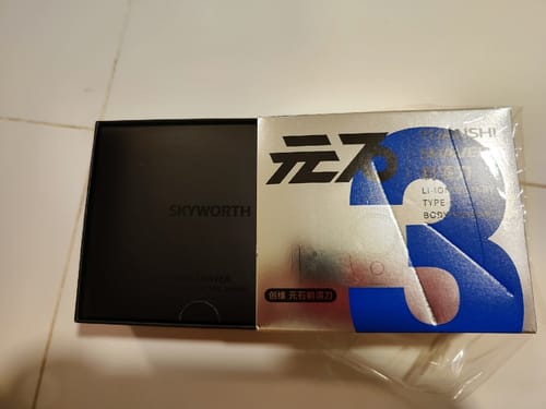 Customer photo review of Skyworth Mini Pebble Electric Shaver with Li-Ion Battery IPX7 Waterproof