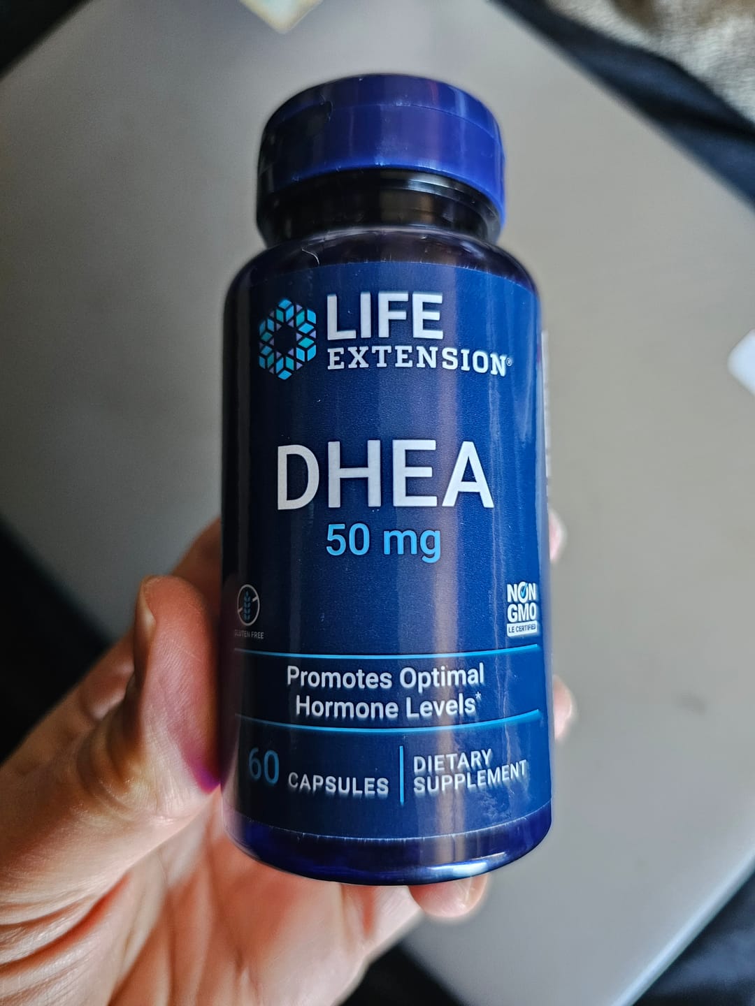 Customer photo review of Life Extension DHEA 50 mg, 60 Capsulas
