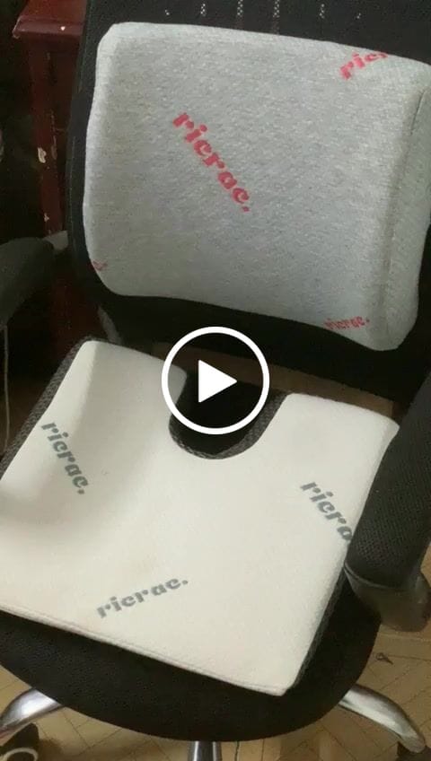 Customer video review of Tailbone Seat Cushion - Rash
