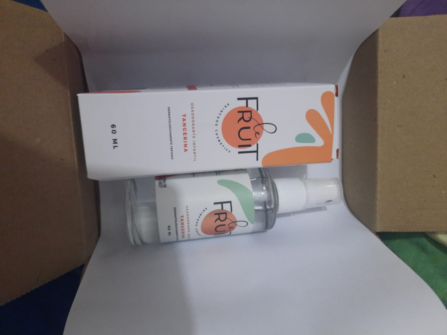 Customer photo review of Desodorante Diário Teen