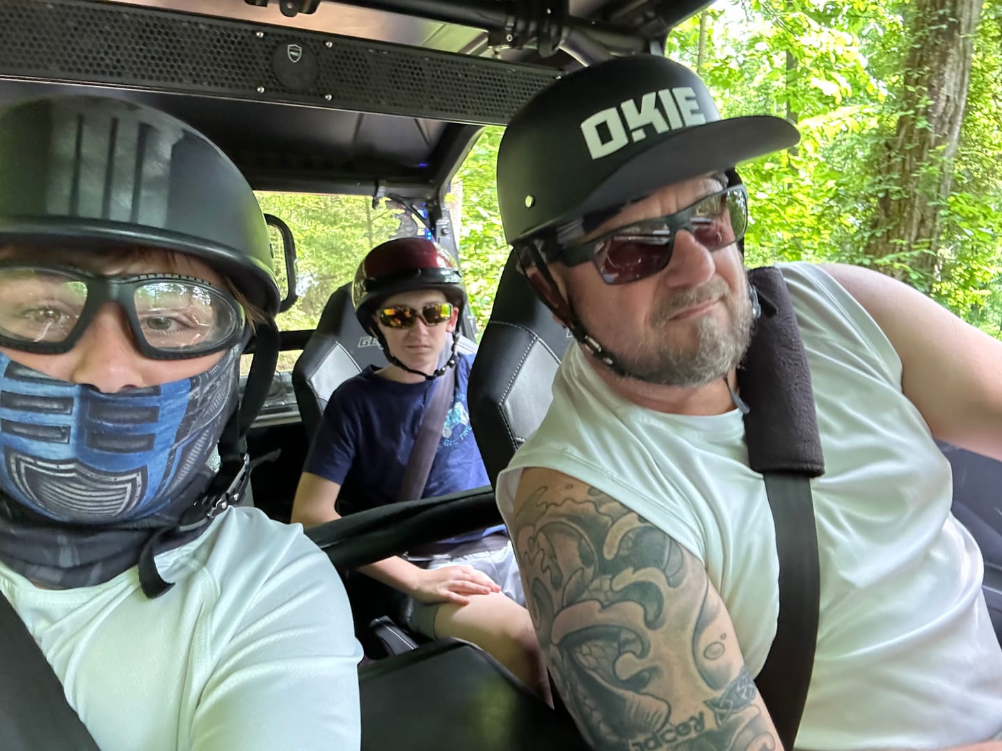 Customer photo review of Baseball Cap STYLE  DOT Motorcycle Helmet