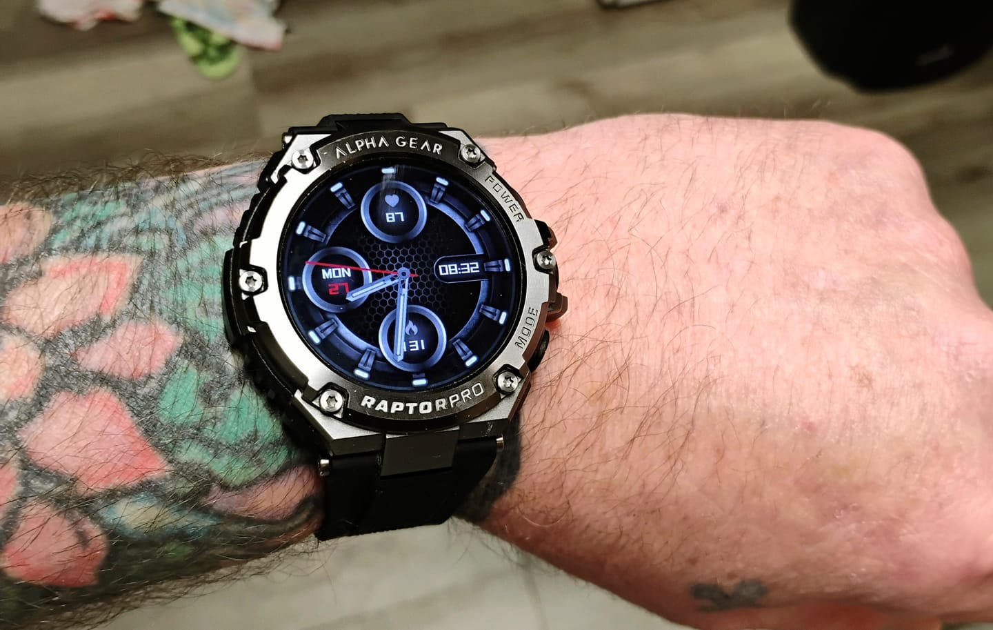 Customer photo review of Raptor PRO Watch