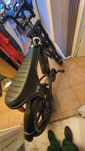 Customer photo review of Alarm + afstandsbediening | Fatbike | Alarm Ouxi V8 V20