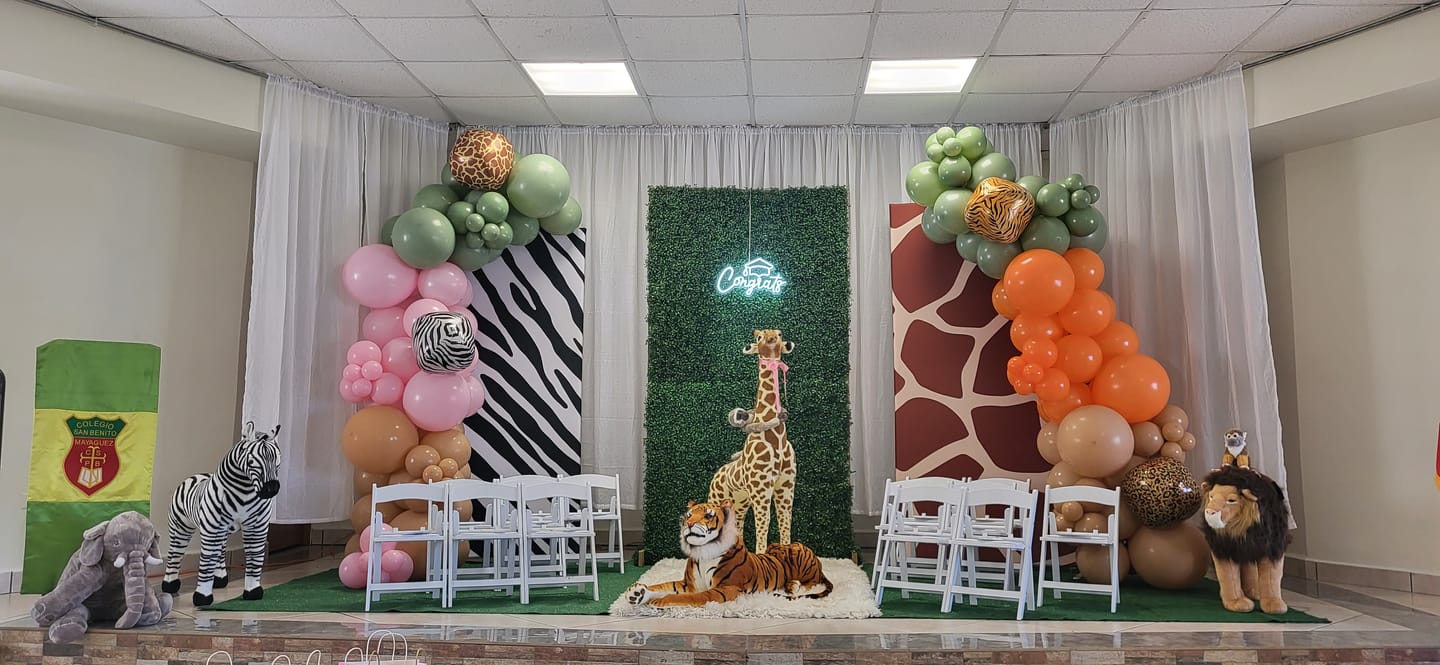 Customer photo review of Rectangular Backdrop Wall Set, Birthday&Baby Shower&Wedding Party Decoration