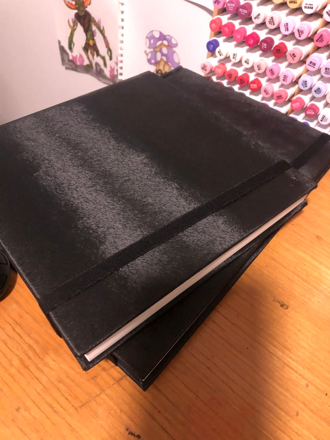 Customer photo review of Ohuhu Marker Pads Art Sketchbooks for Markers, 2 Pack
