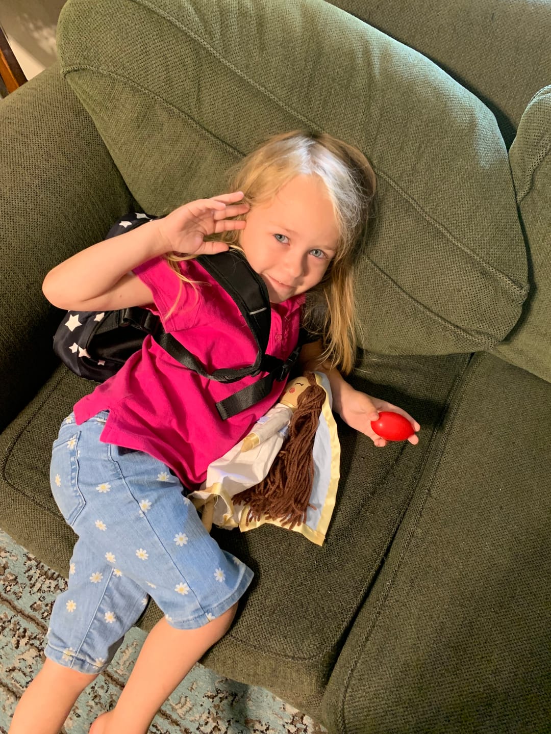 Customer photo review of Blessed Mother Rag Doll