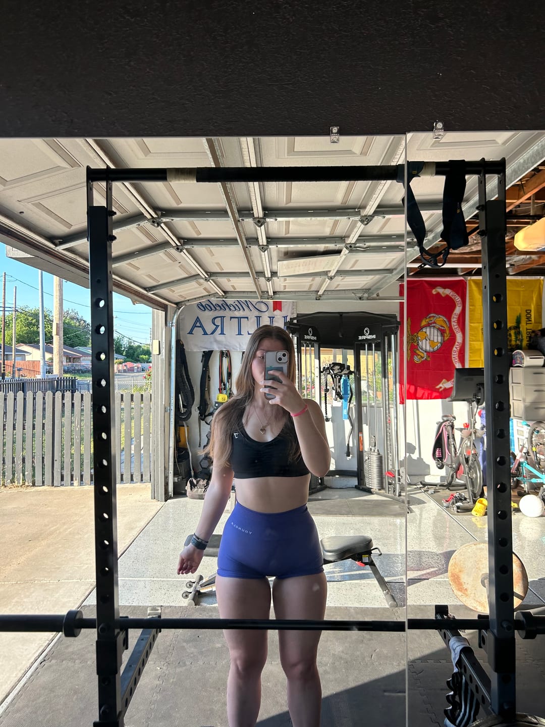 Customer photo review of W120 - seamless core shorts Spring 24'