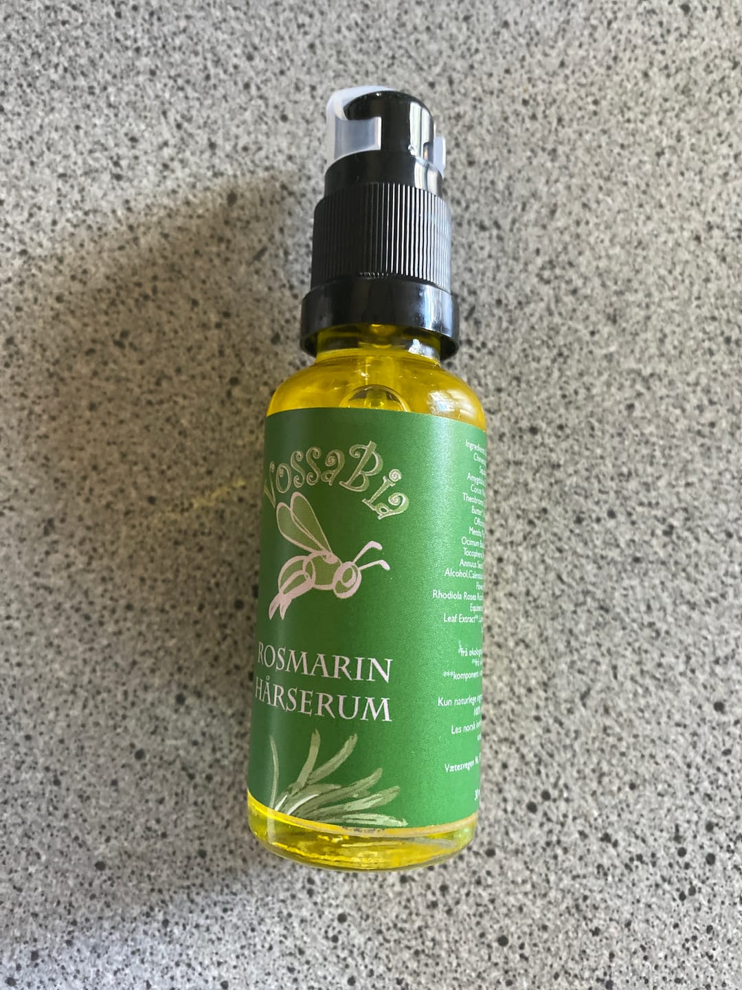 Customer photo review of Rosmarin hårserum