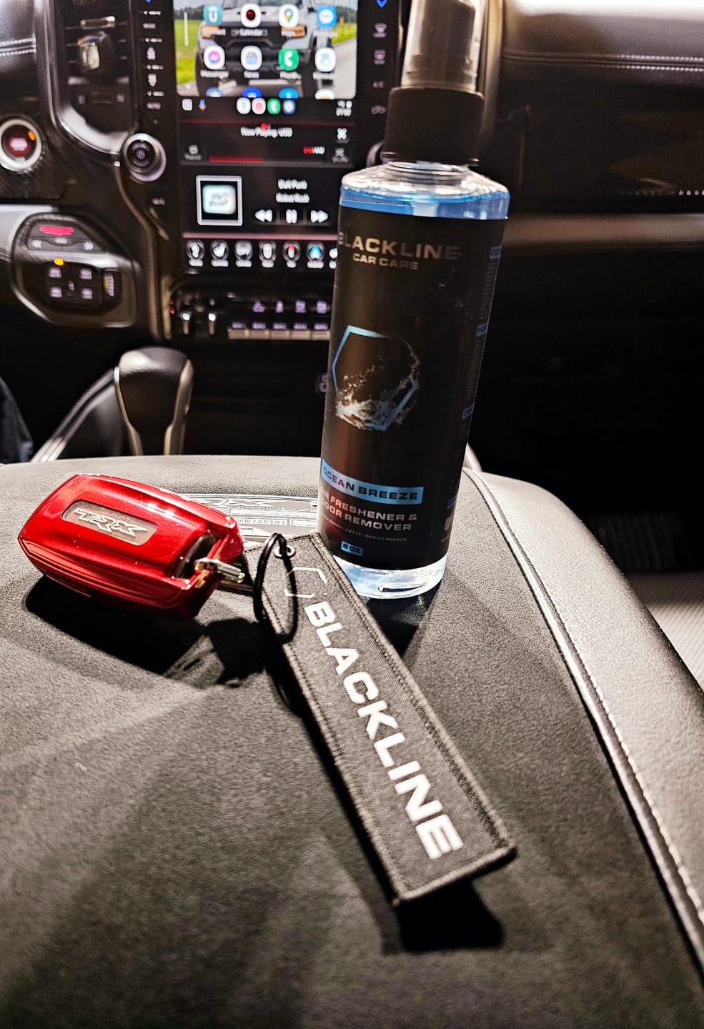 Customer photo review of BLACKLINE™  8oz AIR FRESHENER