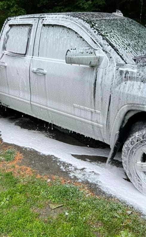 Customer photo review of 717 Supply Car Wash & Wax