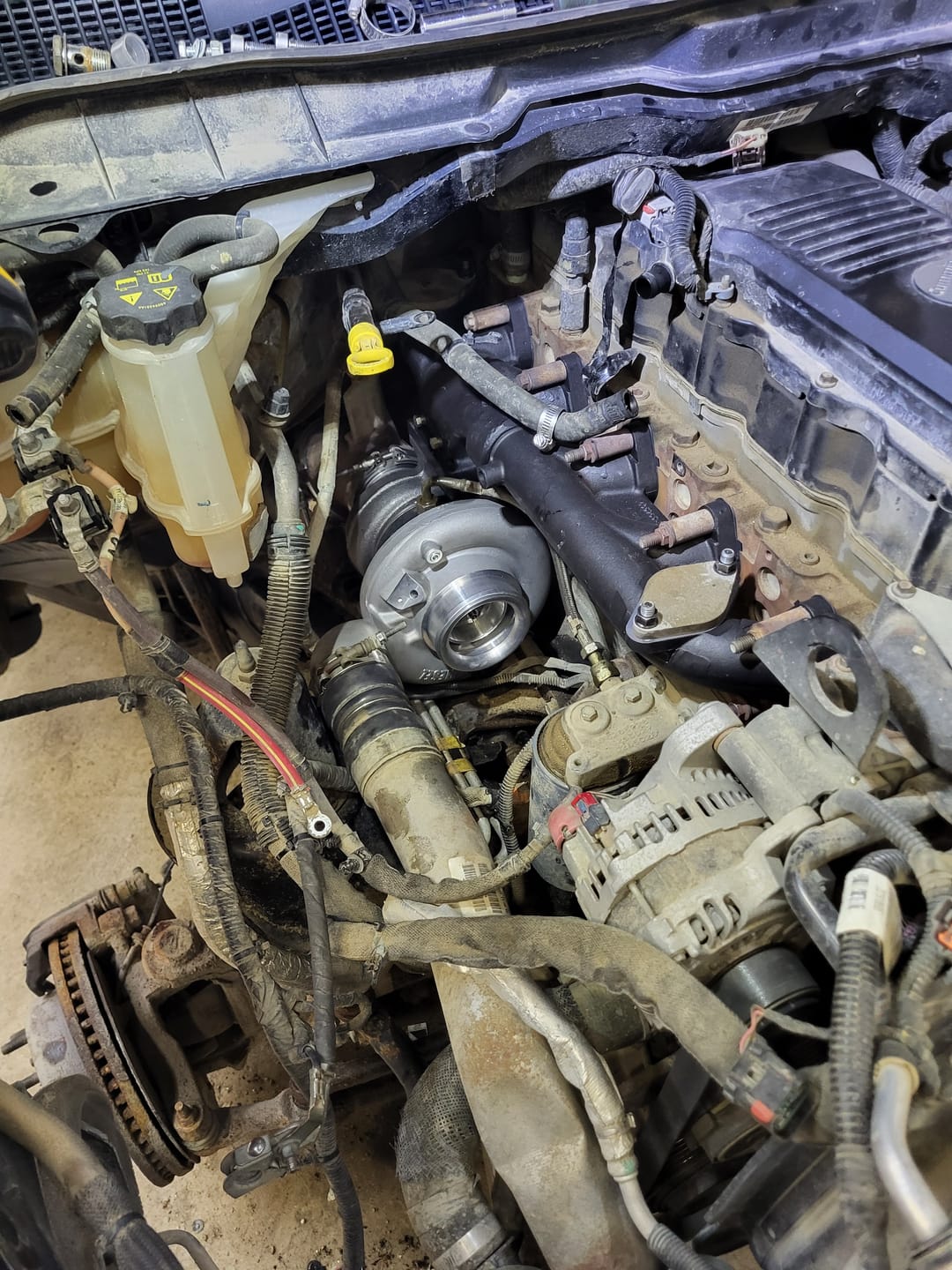 Customer photo review of 2007.5-2018 Cummins Iron Horn Turbo Kit