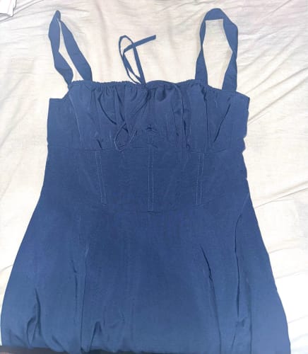 Customer photo review of Zyptara™ Lace Up Dress