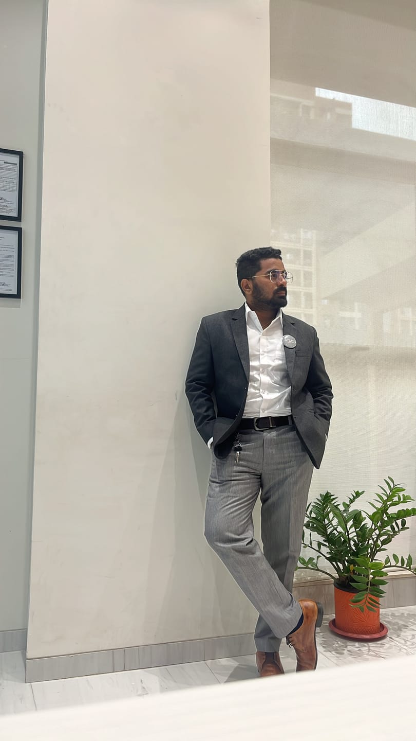 Customer photo review of Uathayam Good Luck Cotton Formal White Shirt For Men