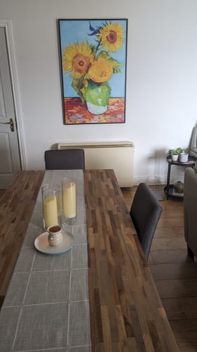 Customer photo review of Vase with Three Sunflowers, Vincent Van Gogh