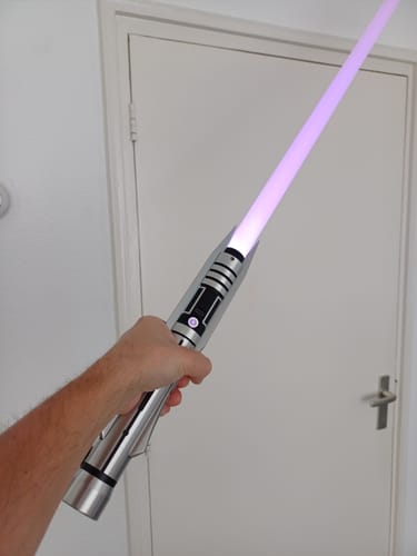 Customer photo review of Redemption Saber (Revan Inspired)